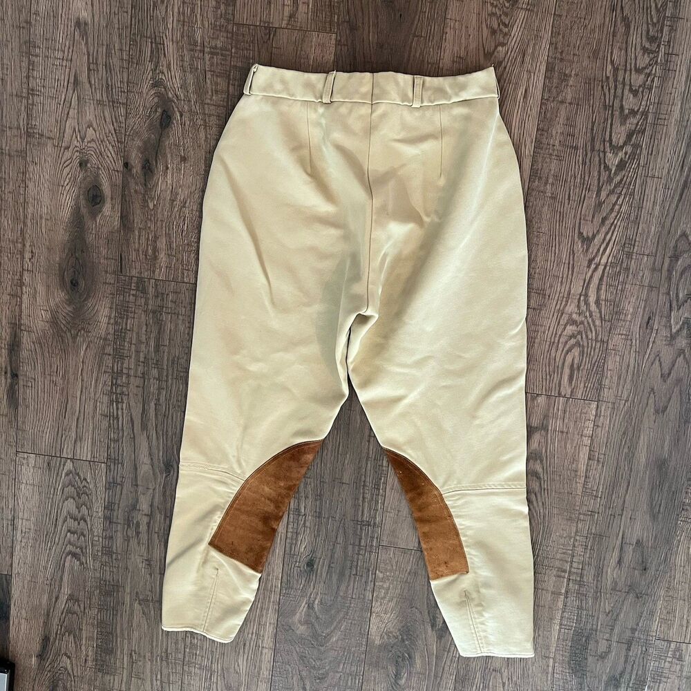 Pytchley Girls Riding Pants Breeches  large Made In England - Picture 2 of 3